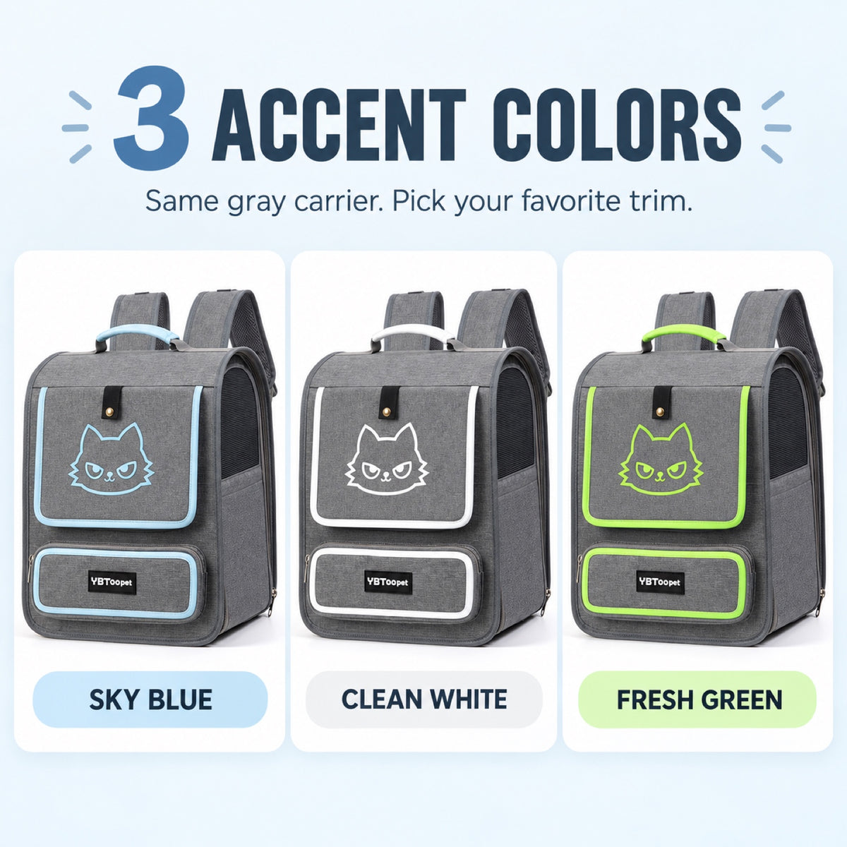 Foldable Ventilated Pet Carrier Backpack, 3 Colors, By GAVPEPY image 7 - 6.jpg