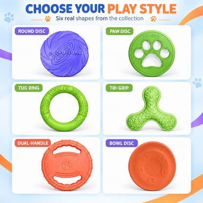EVA Flying Disc and Pull Ring Dog Toy, 51 Styles, By GAVPEPY image 7 - 6.jpg