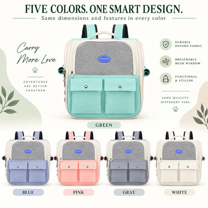 Transparent Space Capsule Pet Backpack, 5 Colors, By GAVPEPY image 7 - 6.jpg