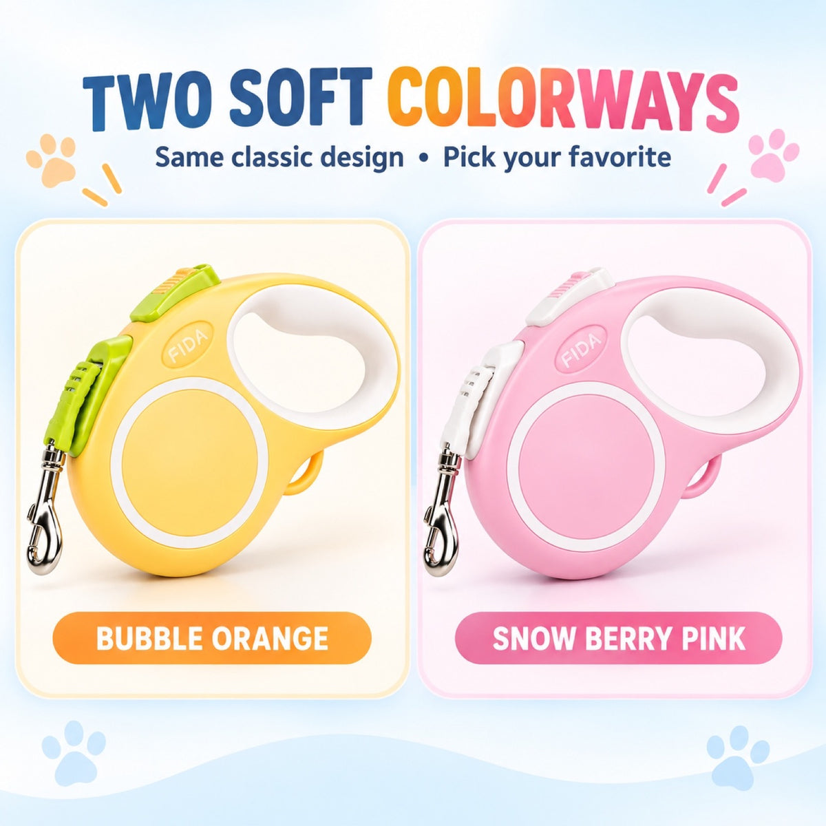 Classic Retractable Dog Leash, 3 Options, By GAVPEPY image 7 - 6.jpg