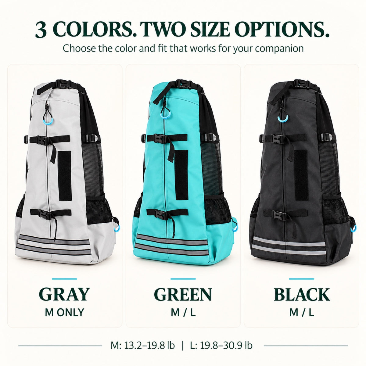 Large Dog Travel Backpack Carrier, 2 Sizes, 3 Colors, By GAVPEPY image 7 - 6.jpg