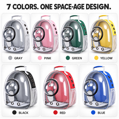 Transparent Space Capsule Pet Backpack, 7 Colors, By GAVPEPY image 7 - 6.jpg