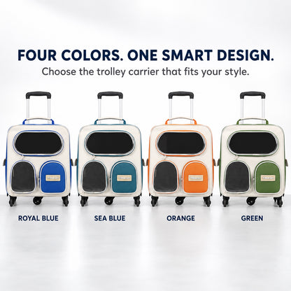 Large Rolling Pet Backpack with Trolley, 4 Colors, By GAVPEPY image 7 - 6.jpg