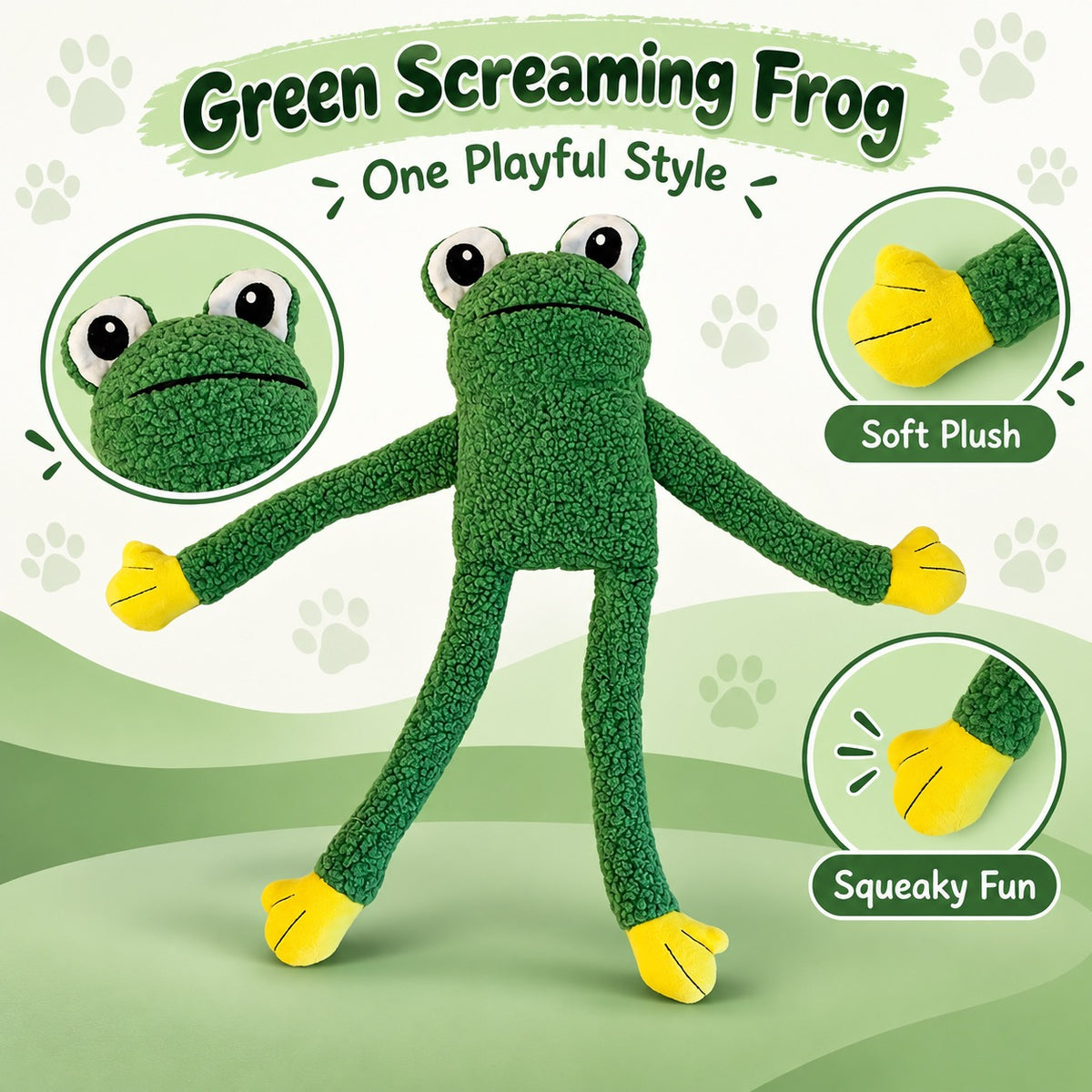 Plush Fabric Plush Squeaky Dog Toy, 1 Style, By GAVPEPY image 7 - 6.jpg