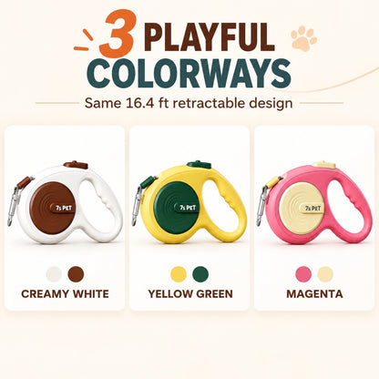 5 m Retractable Dog Leash with Optional P Chain, 6 Options, By GAVPEPY image 7 - 6.jpg