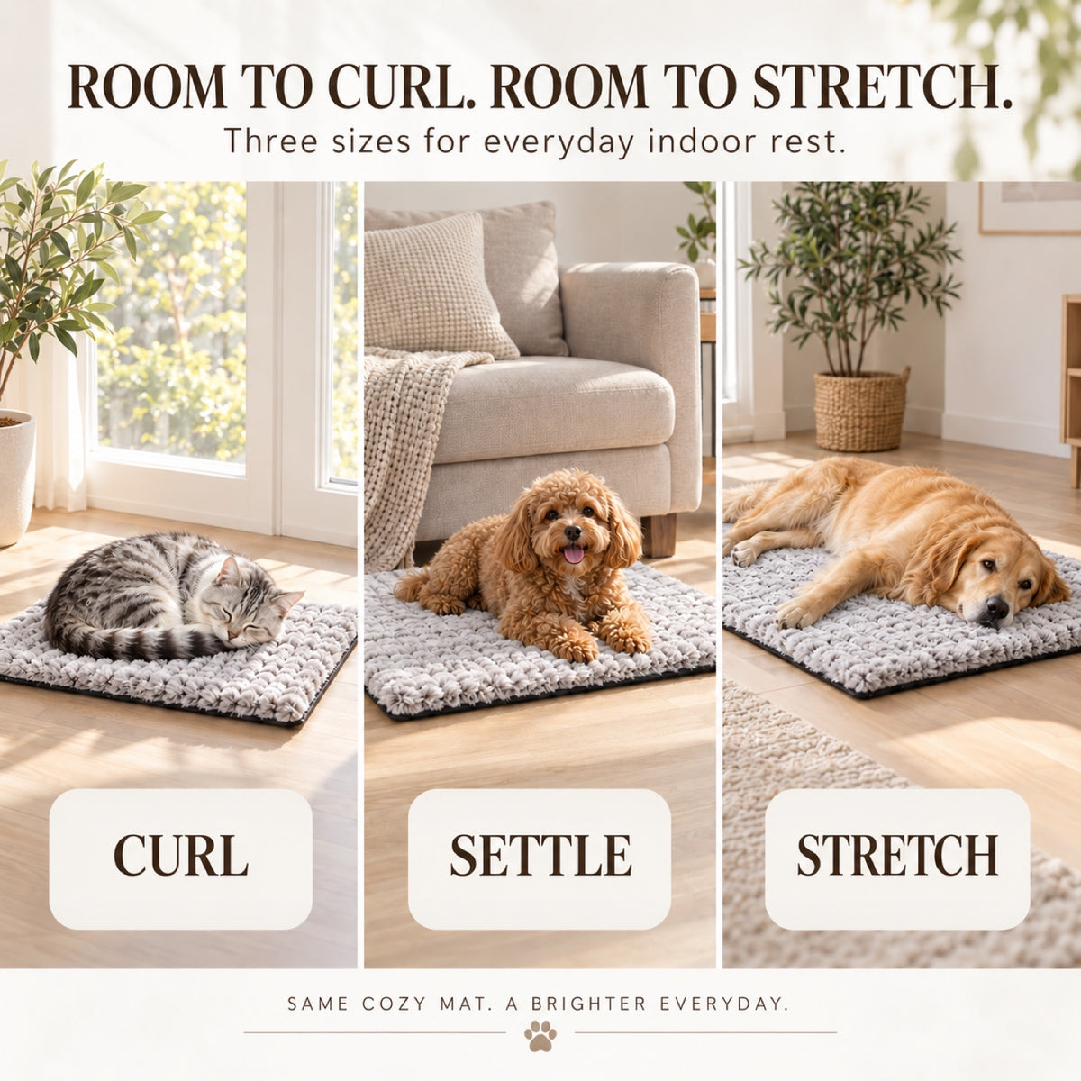 Flannel Self-Warming Pet Mat, 3 Sizes, By GAVPEPY image 7 - 6.jpg