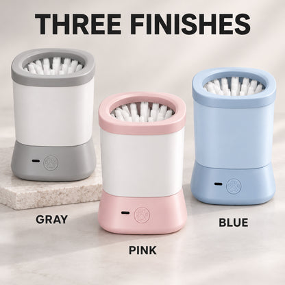 GAVPEPY ABS plastic and silicone Electric Paw Washer Cup, Sizes , Gray, Pink, Blue, after rainy walks, park visits and everyday outdoor trips; a reusable cup design for rinsing paws after walks and outdoor play image 7 - 7.jpg