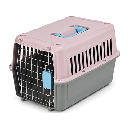 Hard-Shell Pet Travel Carrier, 29 Styles & 3 Packages, By GAVPEPY image 26 - DPairline1-Pink-V2.jpg