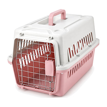 Hard-Shell Pet Travel Carrier, 29 Styles & 3 Packages, By GAVPEPY image 30 - DPairline1-Pink-V52.jpg