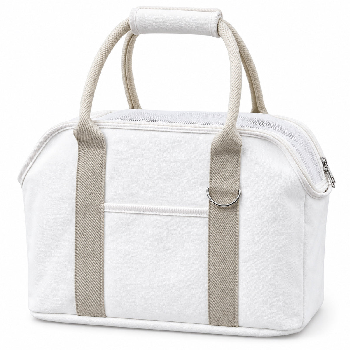 20 L Canvas Pet Tote Carrier, 2 Colors, By GAVPEPY image 8 - DPbackpack17-White.jpg
