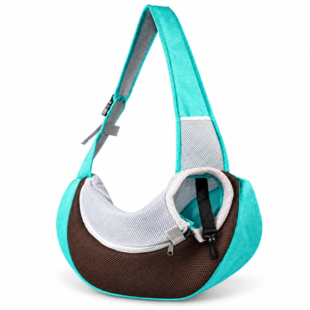 Mesh Pet Sling Carrier, 7 Colors and 2 Sizes, By GAVPEPY image 8 - DPbackpack20-FreshGreen-SMALL-5JINMAX.jpg