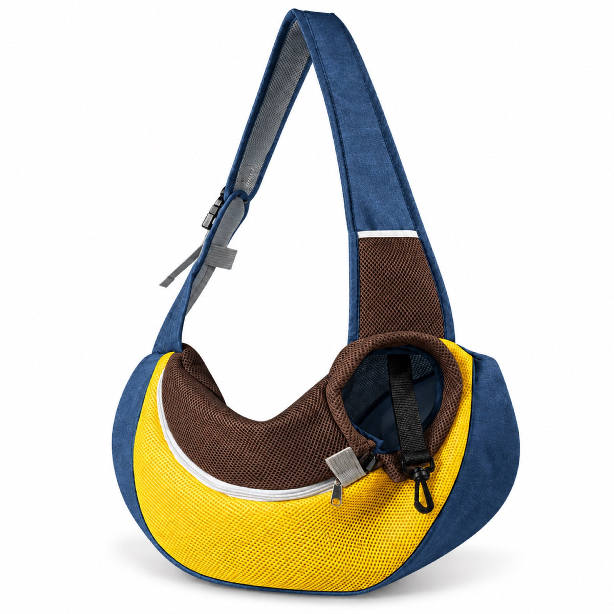 Mesh Pet Sling Carrier, 7 Colors and 2 Sizes, By GAVPEPY image 12 - DPbackpack20-NavyBlue-SMALL-5JINMAX.jpg