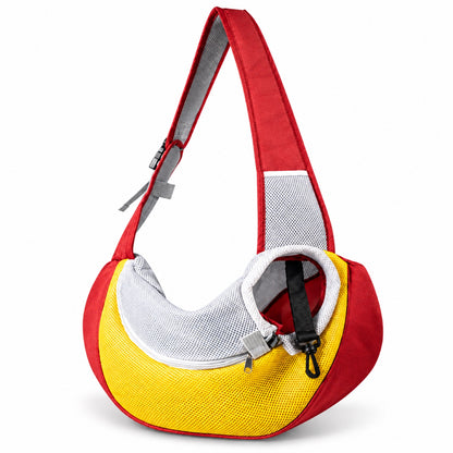 Mesh Pet Sling Carrier, 7 Colors and 2 Sizes, By GAVPEPY image 17 - DPbackpack20-Red-SMALL-5JINMAX.jpg