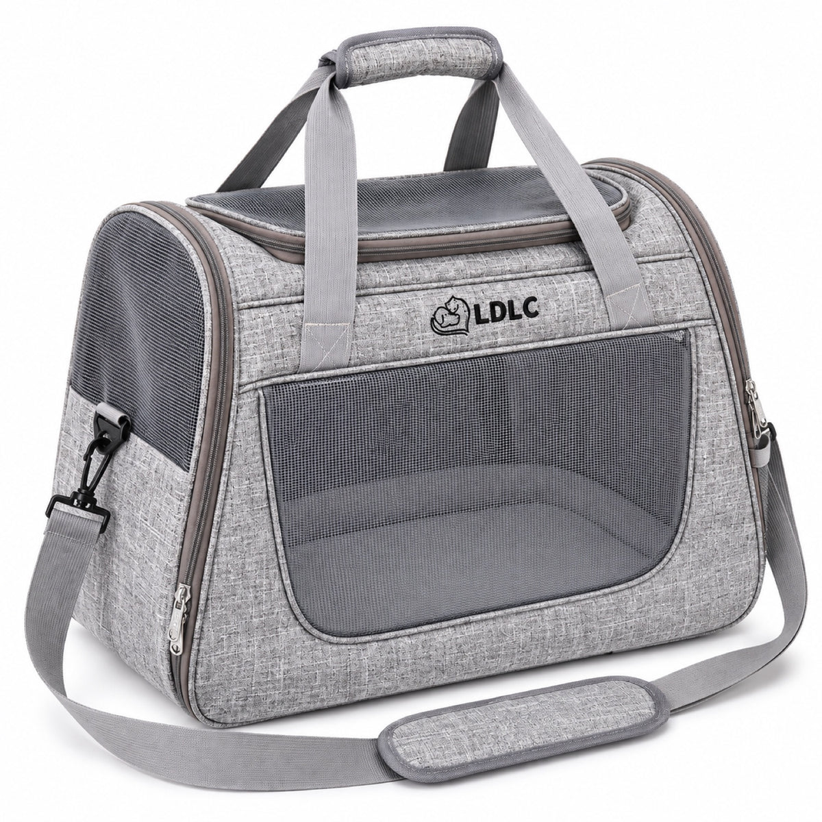 Large Convertible Pet Carrier Bag, 2 Sizes, 4 Colors, By GAVPEPY image 10 - DPbackpack22-LightGray-L-WithoutTrolley.jpg