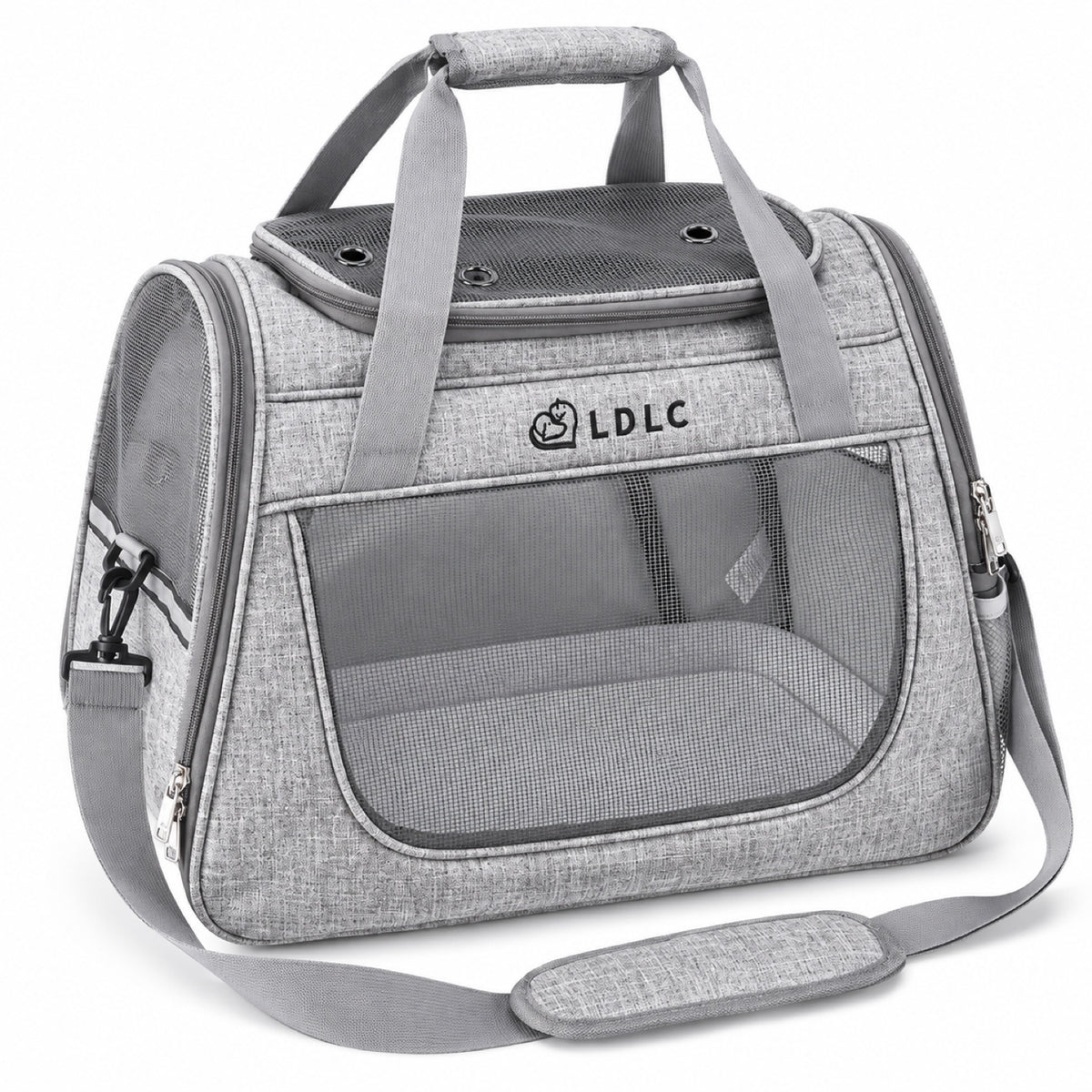 Large Convertible Pet Carrier Bag, 2 Sizes, 4 Colors, By GAVPEPY image 11 - DPbackpack22-LightGray-M-WithoutTrolley.jpg