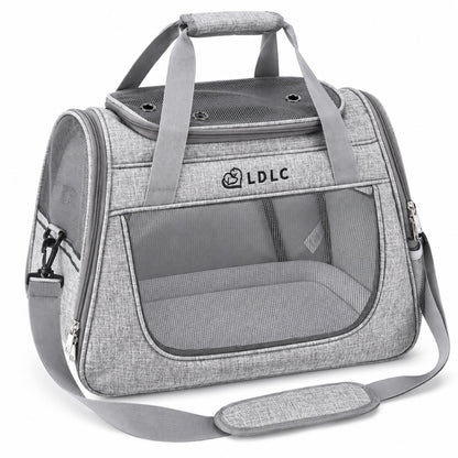 Large Convertible Pet Carrier Bag, 2 Sizes, 4 Colors, By GAVPEPY image 11 - DPbackpack22-LightGray-M-WithoutTrolley.jpg