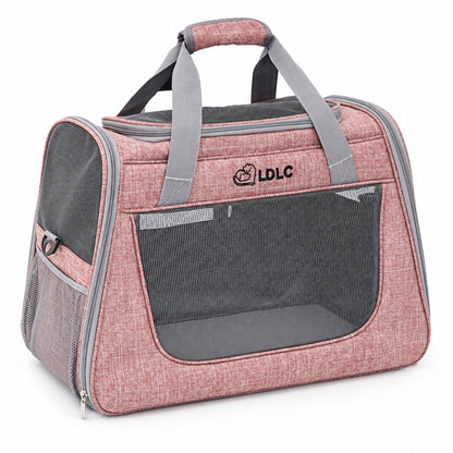 Large Convertible Pet Carrier Bag, 2 Sizes, 4 Colors, By GAVPEPY image 12 - DPbackpack22-Pink-L-WithoutTrolley.jpg