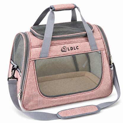 Large Convertible Pet Carrier Bag, 2 Sizes, 4 Colors, By GAVPEPY image 13 - DPbackpack22-Pink-M-WithoutTrolley.jpg