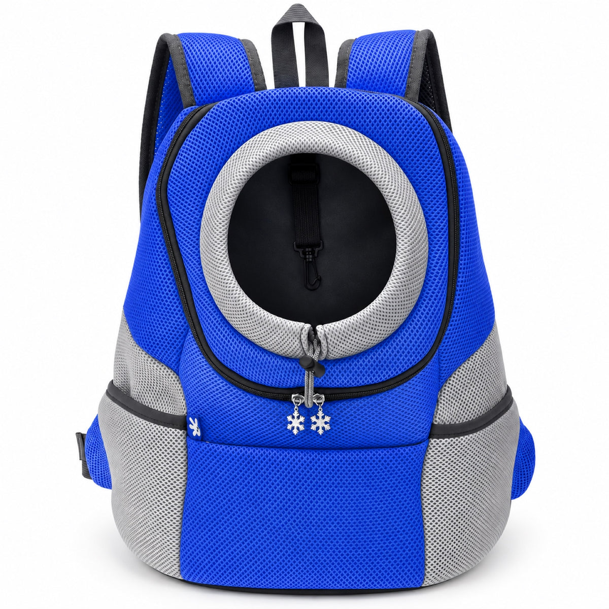 Front Pet Carrier Backpack, 3 Sizes, 4 Colors, By GAVPEPY image 11 - DPbackpack24-Blue-LARGE.jpg