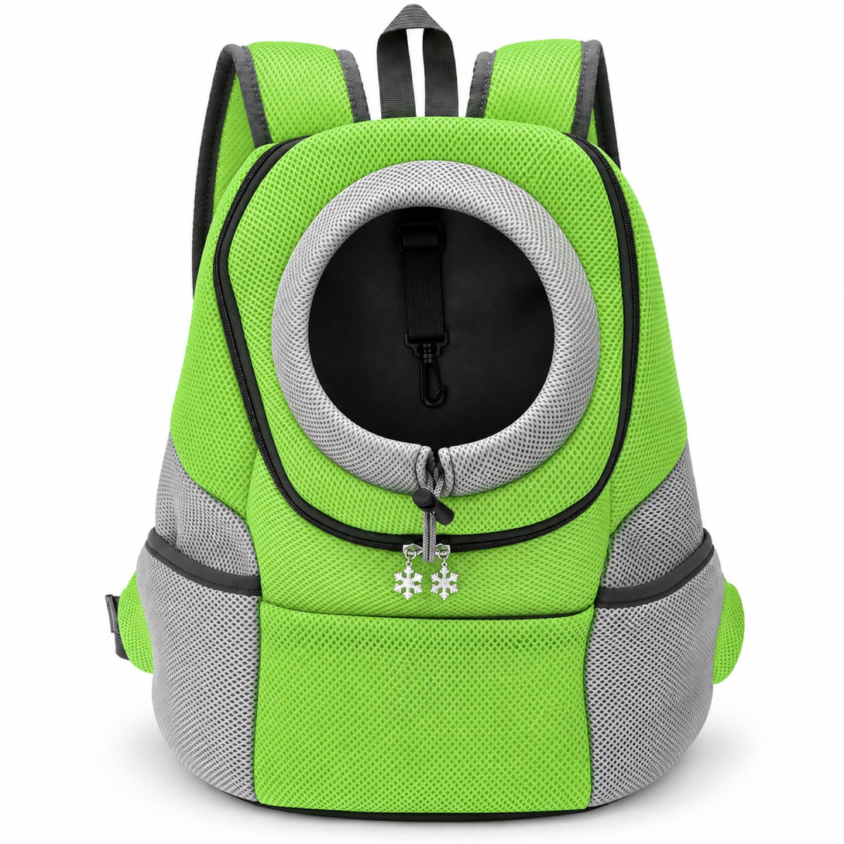 Front Pet Carrier Backpack, 3 Sizes, 4 Colors, By GAVPEPY image 16 - DPbackpack24-Green-SMALL.jpg