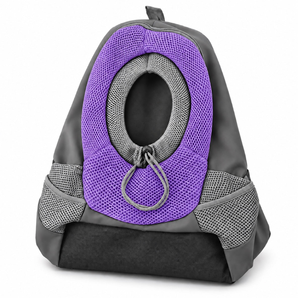 Front Pet Carrier Backpack, 2 Sizes, 6 Colors, By GAVPEPY image 11 - DPbackpack25-Purple-L.jpg