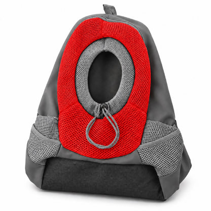 Front Pet Carrier Backpack, 2 Sizes, 6 Colors, By GAVPEPY image 14 - DPbackpack25-Red-S.jpg