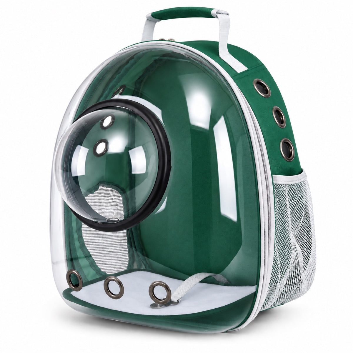 Transparent Space Capsule Pet Backpack, 7 Colors, By GAVPEPY image 11 - DPbackpack26-Green.jpg