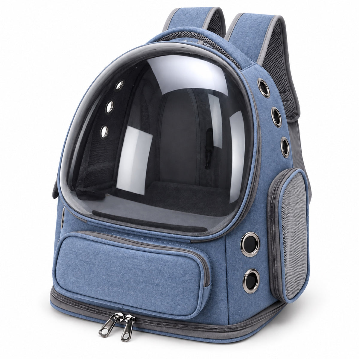 Lightweight Ventilated Pet Backpack, 5 Colors, By GAVPEPY image 9 - DPbackpack27-Blue.jpg