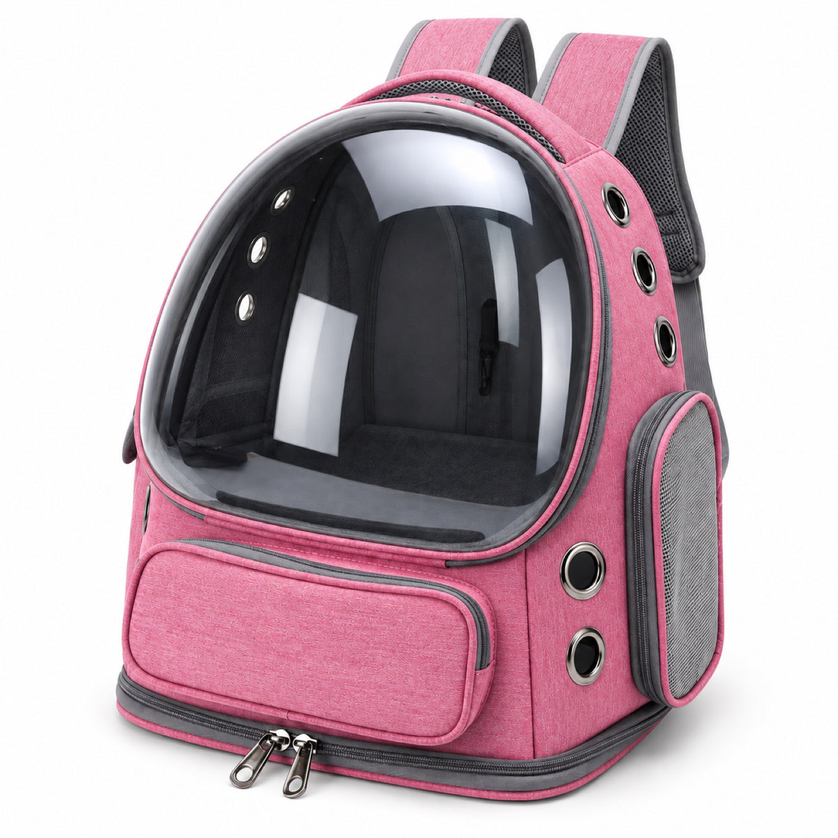 Lightweight Ventilated Pet Backpack, 5 Colors, By GAVPEPY image 12 - DPbackpack27-Pink.jpg