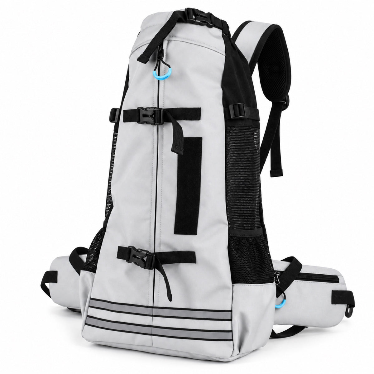 Large Dog Travel Backpack Carrier, 2 Sizes, 3 Colors, By GAVPEPY image 10 - DPbackpack28-Gray-MEDIUM.jpg