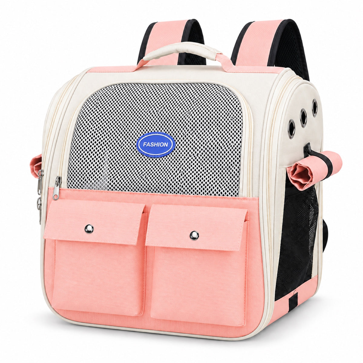Transparent Space Capsule Pet Backpack, 5 Colors, By GAVPEPY image 11 - DPbackpack29-Pink.jpg