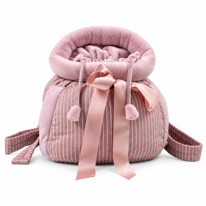 Front-Worn Pet Carrier Backpack, 2 Sizes, 2 Colors, By GAVPEPY image 9 - DPbackpack30-Pink-L.jpg