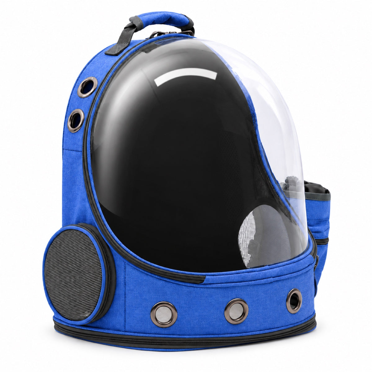 Panoramic Space Capsule Pet Backpack, 3 Colors, By GAVPEPY image 8 - DPbackpack31-Blue.jpg