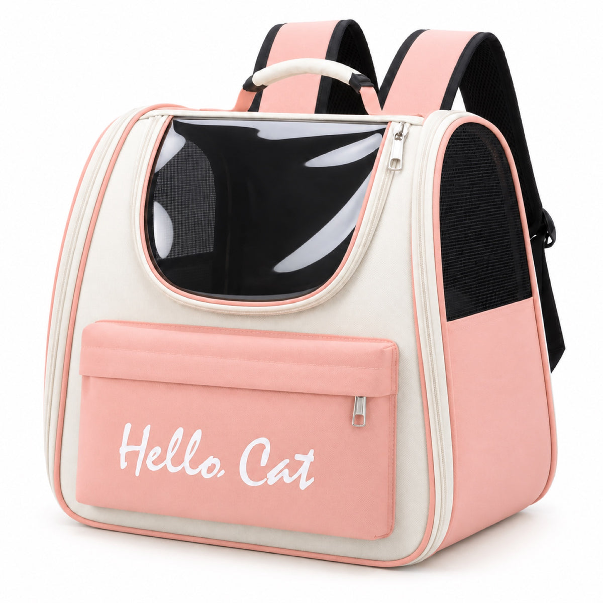Ventilated 3D Pet Backpack, 6 Colors, By GAVPEPY image 11 - DPbackpack32-Pink.jpg