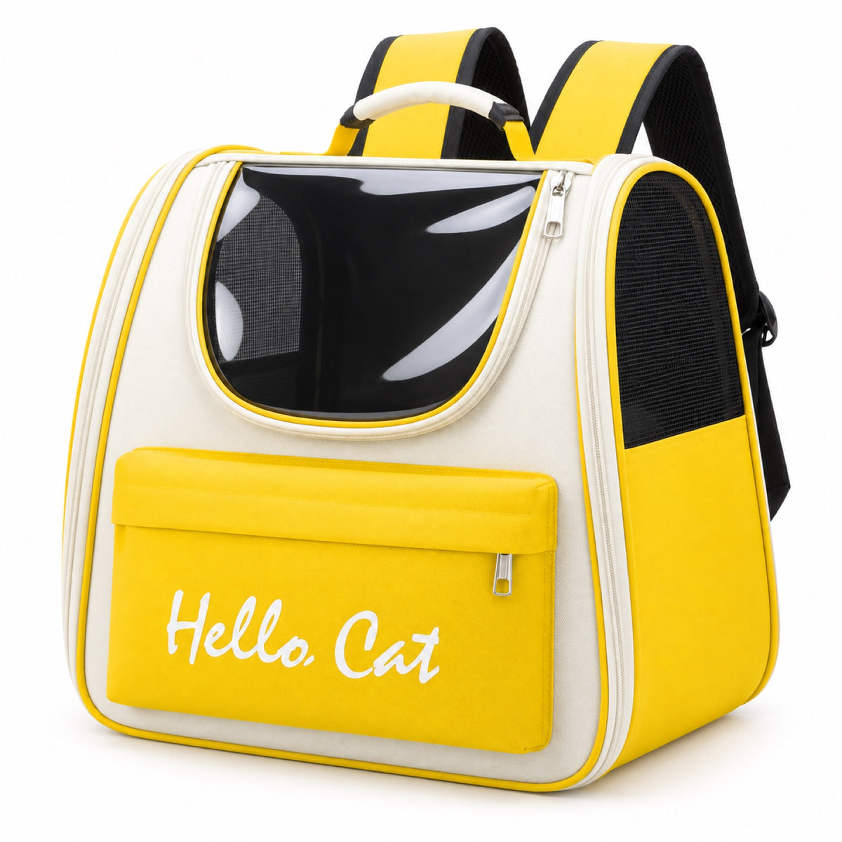 Ventilated 3D Pet Backpack, 6 Colors, By GAVPEPY image 13 - DPbackpack32-Yellow.jpg