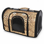 GAVPEPY Oxford Fabric Foldable Pet Carrier Backpack, 3 Sizes and 22 Patterns for Pet Transport, Travel and Temporary Containment, Sizes S, M, and L, 22 Style Options, for Road Trips, Vet Visits, Outdoor Outings and Home Use