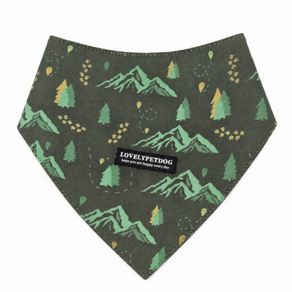 GAVPEPY Polyester Printed Adjustable Pet Bandana, Sizes S, M, L, XL, Navy, White, Yellow, for photos, celebrations, walks and everyday pet outfits; a neckwear accessory for everyday outfits, portraits and special occasions image 10 - DPbib17-Design02-S.jpg