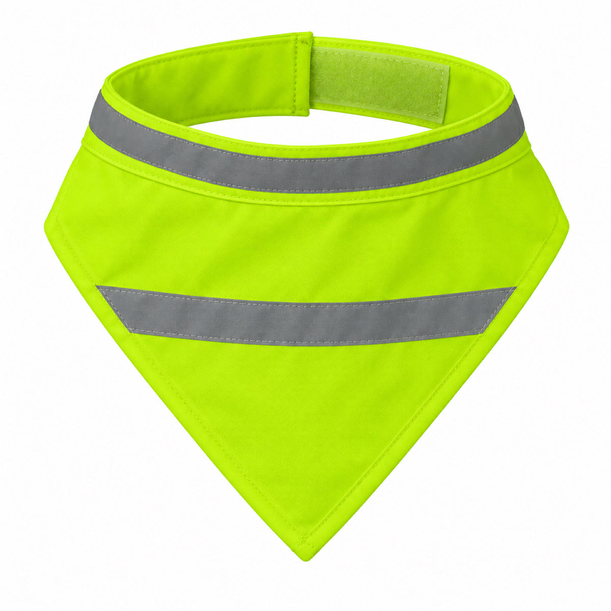 GAVPEPY Polyester Reflective Orange Pet Bandana, Sizes Large, Medium, Small, Orange, Yellow, for photos, celebrations, walks and everyday pet outfits; a neckwear accessory for everyday outfits, portraits and special occasions image 8 - DPbib23-Yellow-Large.jpg