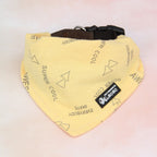 GAVPEPY Printed Pet Bandana, Sizes Small, Large, Yellow, Blue, Orange, Green, for photos, celebrations, walks and everyday pet outfits; a neckwear accessory for everyday outfits, portraits and special occasions