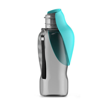 Portable Pet Water Bottle Collection, 400-800 mL, 17 Options, By GAVPEPY image 24 - DPbottle11-Blue-800ML.jpg
