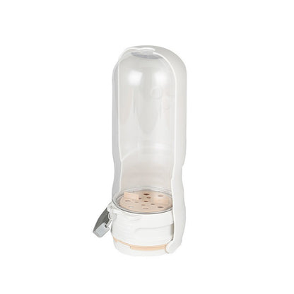 Foldable 2-in-1 Pet Water Bottle and Bowl, 350 or 500 mL, By GAVPEPY image 8 - DPbottle13-White-500ML.jpg