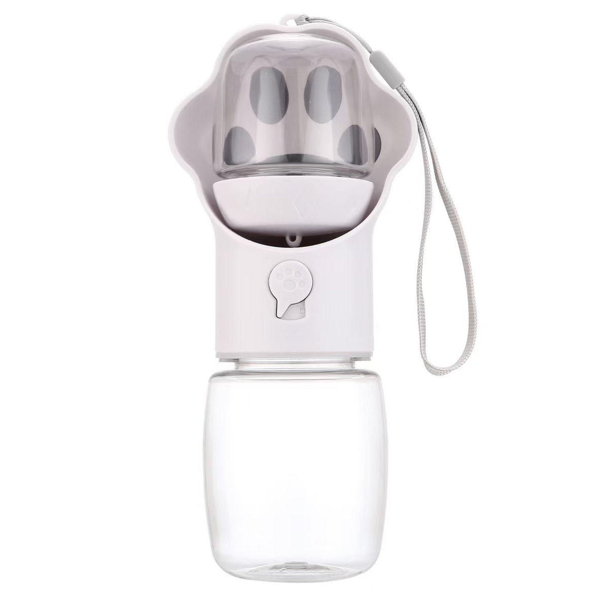 Pet Water and Food Bottle with 80 g Food Storage, By GAVPEPY image 11 - DPbottle15-White-330-WaterFoodCombo.jpg