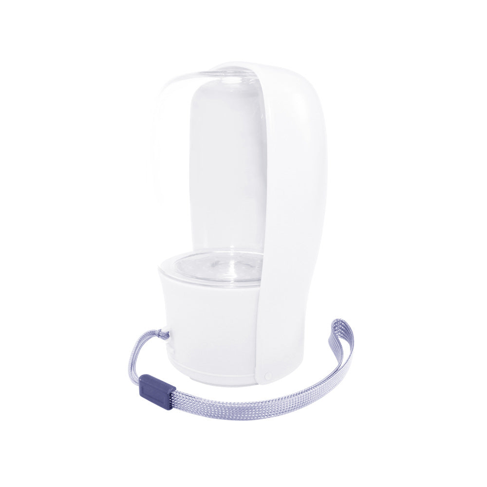 Foldable Silicone Pet Travel Water Bottle, 280 mL, 3 Colors, By GAVPEPY image 9 - DPbottle19-White.jpg