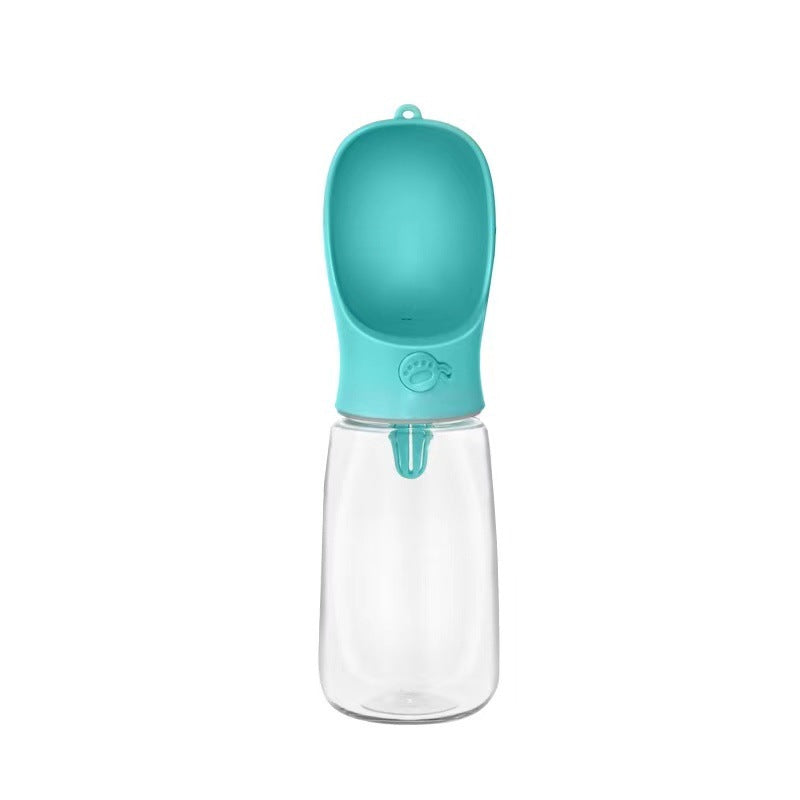 Portable Pet Water Bottle, 350 or 550 mL, 3 Colors, By GAVPEPY image 13 - DPbottle2-Blue-550.jpg