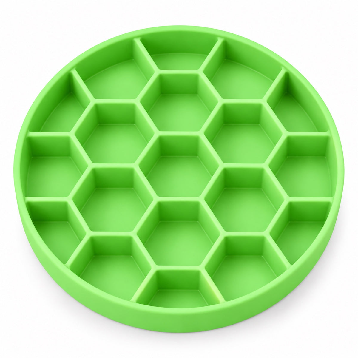 Collapsible Silicone Pet Bowl, 3 Colors and 2 Sizes, By GAVPEPY image 8 - DPbowl36-Green-21CM.jpg