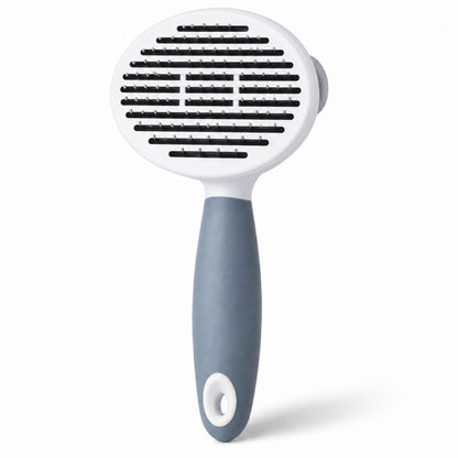 Pet Grooming Pin Brush, 2 Colors and 2 Pin Types, By GAVPEPY image 8 - DPbrush19-Teal-LongHair-CoarsePin.jpg