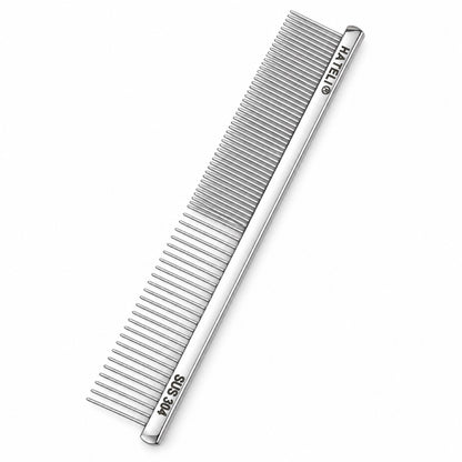 304 Stainless Steel Pet Face Comb, 2 Pin Lengths, By GAVPEPY image 8 - DPbrush2-13X2-2CM-ShortPin.jpg