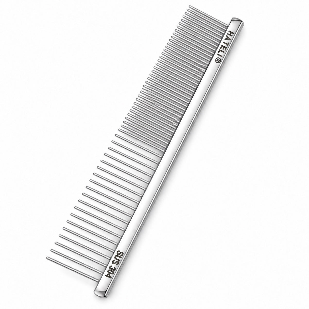 304 Stainless Steel Pet Face Comb, 2 Pin Lengths, By GAVPEPY image 9 - DPbrush2-13X2-6CM-LongPin.jpg