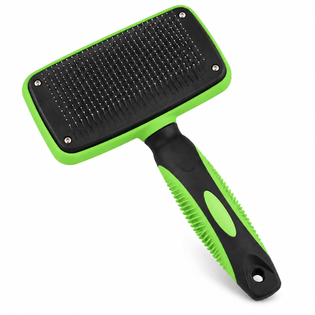 One-Touch Pet Slicker Brush, 4 Colors, By GAVPEPY image 9 - DPbrush23-Green.jpg