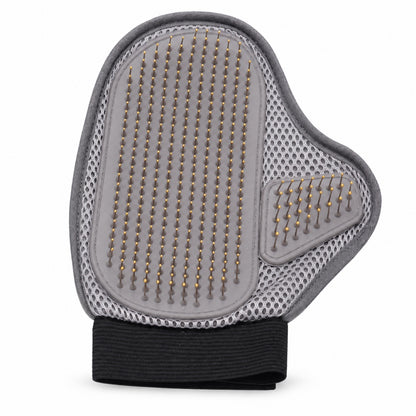 Right-Hand Pet Grooming Glove, Gray, By GAVPEPY image 8 - DPbrush25-Gray-RightHand.jpg